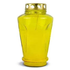 duzy-znicz-zalewany-21-cm-zolty-dp19sl-szklany-znicz-zalewany-z-kapturkiem