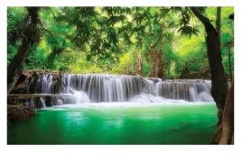 fototapeta-wodospad-3d-las-natura-jezioro-312x219