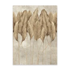 plakat-na-sciane-boho-liscie-bez-obraz-do-sypialni-salonu-bez-ramy-100x70