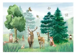 fototapeta-dla-dzieci-las-zwierzeta-drzewa-tapeta-dziecieca-368x254