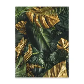 plakat-na-sciane-liscie-monstera-zloto-do-sypialni-salonu-bez-ramy-70x50