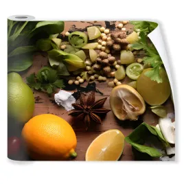 fototapeta-do-kuchni-zmywalna-limonki-przyprawy-tapeta-wodoodporna-250x60