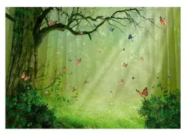 fototapeta-dla-dzieci-magiczny-las-motyle-208x146