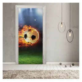 fototapeta-na-drzwi-pilka-nozna-dla-dzieci-chlopca