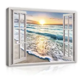 obraz-okno-3d-plaza-morze-do-sypialni-salonu-na-plotnie-sciane-120x80