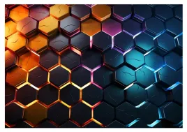 fototapeta-mlodziezowa-3d-heksagony-dla-chlopca-tapeta-na-sciane-400x280