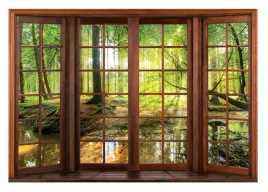 fototapeta-las-natura-drzewa-sloneczny-okno-3d-widok-tapeta-368x254