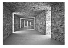 fototapeta-3d-tunel-do-sypialni-salonu-cegly-tapeta-na-sciane-416x254