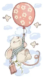 naklejki-na-sciane-dla-dzieci-krolik-balony-chmurki-dzieciece-160x90