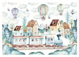 tapeta-do-pokoju-dzieciecego-pociag-skandynawska-fototapeta-416x254