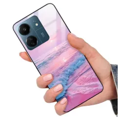 etui-do-xiaomi-redmi-13c-glass-damskie-mlodziezowe-urocze-rozowe-top-wzory