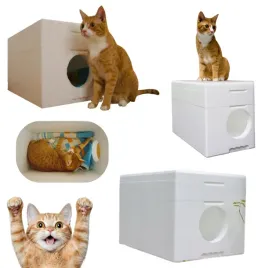 buda-budka-domek-dla-kota-legowisko-biala-docieplana-na-zime-ciepla