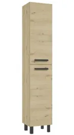 slupek-lazienkowy-stojacy-185x35cm-dab-artisan-4-polki-cichy-domyk