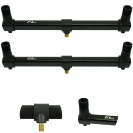 2x-czarny-buzz-bar-stanowisko-podporka-na-2-wedki-rod-pod-poprzeczka-pro-fl