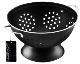 durszlak-cedzak-sitko-srebrne-raczki-stalowy-245-cm-loft-czarny-mat