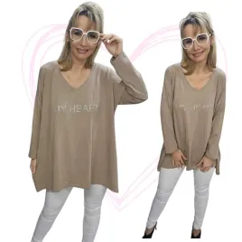 elegancka-tunika-napis-cyrkonie-groszki-dlugi-rekaw-bawelna-50-52-5xl-3191