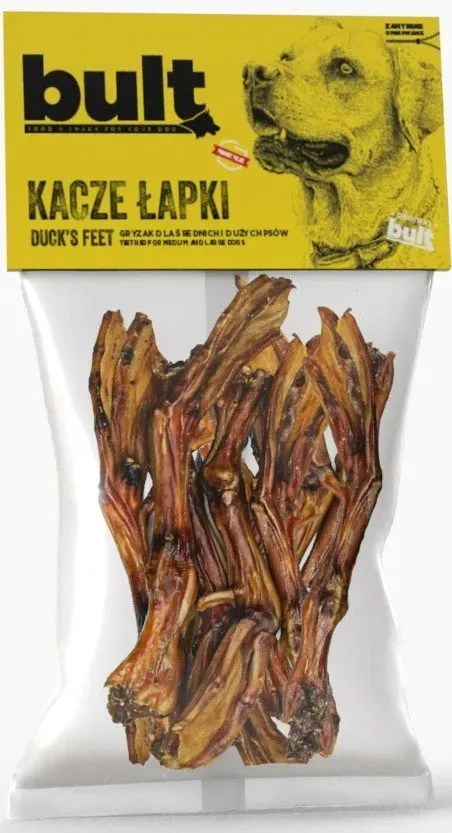 bult-or-przysmak-gryzak-dla-psa-kacze-lapki-opakowanie-100g