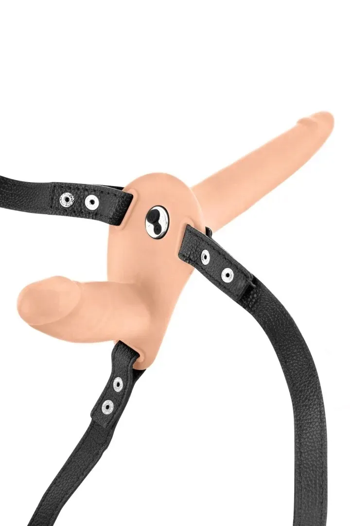 double-strap-on-vibrating-flesh-strap-on-dildo