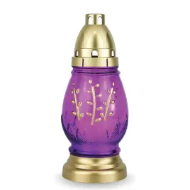 znicz-wielkanocny-pisanka-21-cm-fioletowy-dp78-znicz-z-wkladem-wymiennym