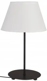 lampka-stolowa-czarna-abazur-stozek-bialy-karo-e27