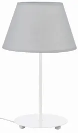 lampka-stolowa-biala-abazur-stozek-szary-karo-e27