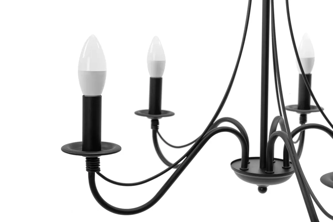 lampa-sufitowa-wiszaca-lancuch-black-rustykalna-czarna-5-swiec-app647-stan-nowy