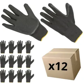 12-x-rekawice-robocze-ochronne-bawelniana-powlekane-lateksem-r-10-topex