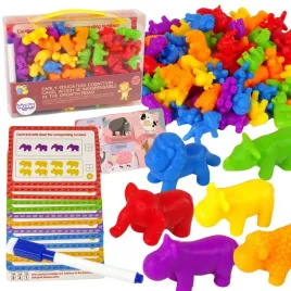 woopie-zestaw-edukacyjny-nauka-liczenia-montessori-sorter-kolorow-zwierzeta