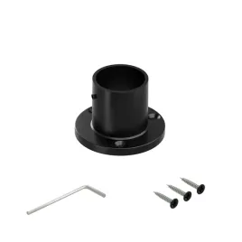 rozeta-drazka-do-szafy-uchwyt-do-garderoby-fi-32mm-strong-ii-r-czarny-mat