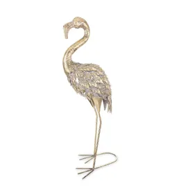 figurka-flaming-figura-metalowa-zlota-ogrod-figurka-do-ogrodu-dekoracja