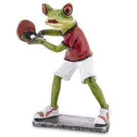 figura-zaba-zabka-gra-w-pingpong-paletka-gracz-ozdoba-smieszna-figurka