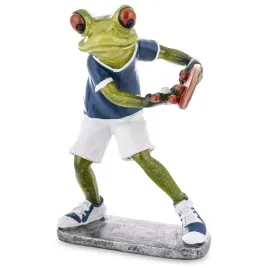 figura-zaba-zabka-gra-w-pingpong-paletka-gracz-ozdoba-smieszna-figurka