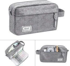 duzy-piornik-szkolny-szary-saszetka-rozkladany-pojemny-trzykomorowy