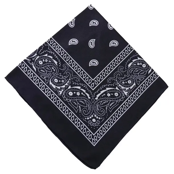 BANDAMKA BANDANA CHUSTKA CHUSTA BANDAMA CZARNA