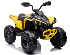 quad-na-akumulator-can-am-licencja-4x45w-12v-ekoskora-kola-eva-zolty