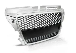 grill-przedni-audi-a3-8p-silver-rs-type
