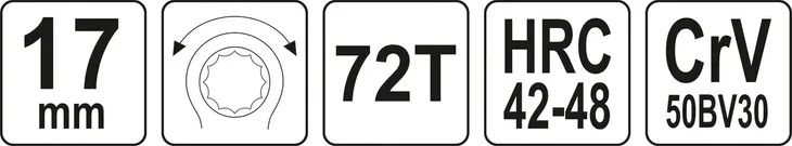 grzechotka-hex-yato-17-mm-72-zeby-przelacznik-obrotow-crv-yt-02397-rodzaj-klucza-grzechotka-kod-producenta-yt-02397