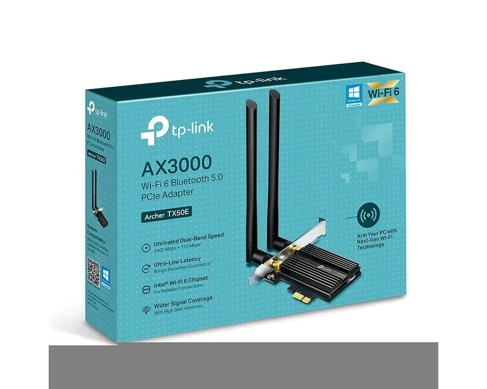 karta-sieciowa-tp-link-archer-tx50e-stan-nowy