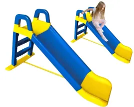 zjezdzalnia-stabilna-ogrodowa-dla-dzieci-140-cm-niebieska