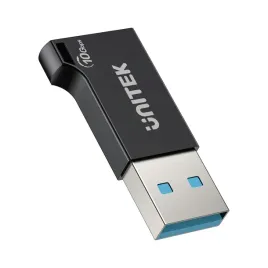 unitek-adapter-usb-a-do-usb-c-10gbps-czarny-a1049abk01