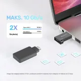 unitek-adapter-usb-a-do-usb-c-10gbps-czarny-a1049abk01-marka-unitek-kod-producenta-a1049abk01-stan-nowy