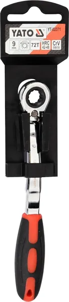 klucz-oczkowy-yato-odgiety-z-grzechotka-72-zeby-9-mm-stal-crv-stan-nowy