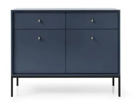 komoda-mono-granat-mksz104-nogi-metal-nowoczesna