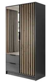 szafa-uchylna-letto-105-grafit-lamele-szuflady