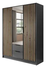 szafa-uchylna-letto-155-3d-grafit-lamele-szuflady