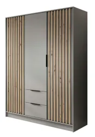 szafa-uchylna-letto-155-3d-szara-lamele-szuflady