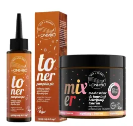 zestaw-onlybio-toner-do-wlosow-kolor-pumpkin-pie-mixer-maska