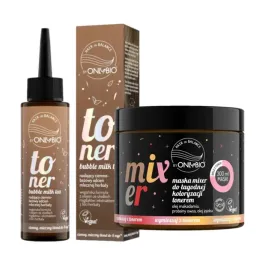 zestaw-onlybio-toner-do-wlosow-kolor-bubble-milk-tea-mixer-maska