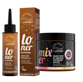 zestaw-onlybio-toner-do-wlosow-kolor-karmelowy-mixer-maska