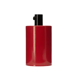 oprawka-metalowa-do-lampy-e27-walec-czerwona